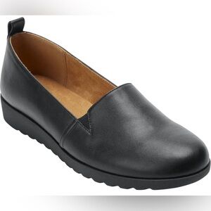 New Comfortview Wide Width June Flat Women‘s Slip-On Shoes Size: 11